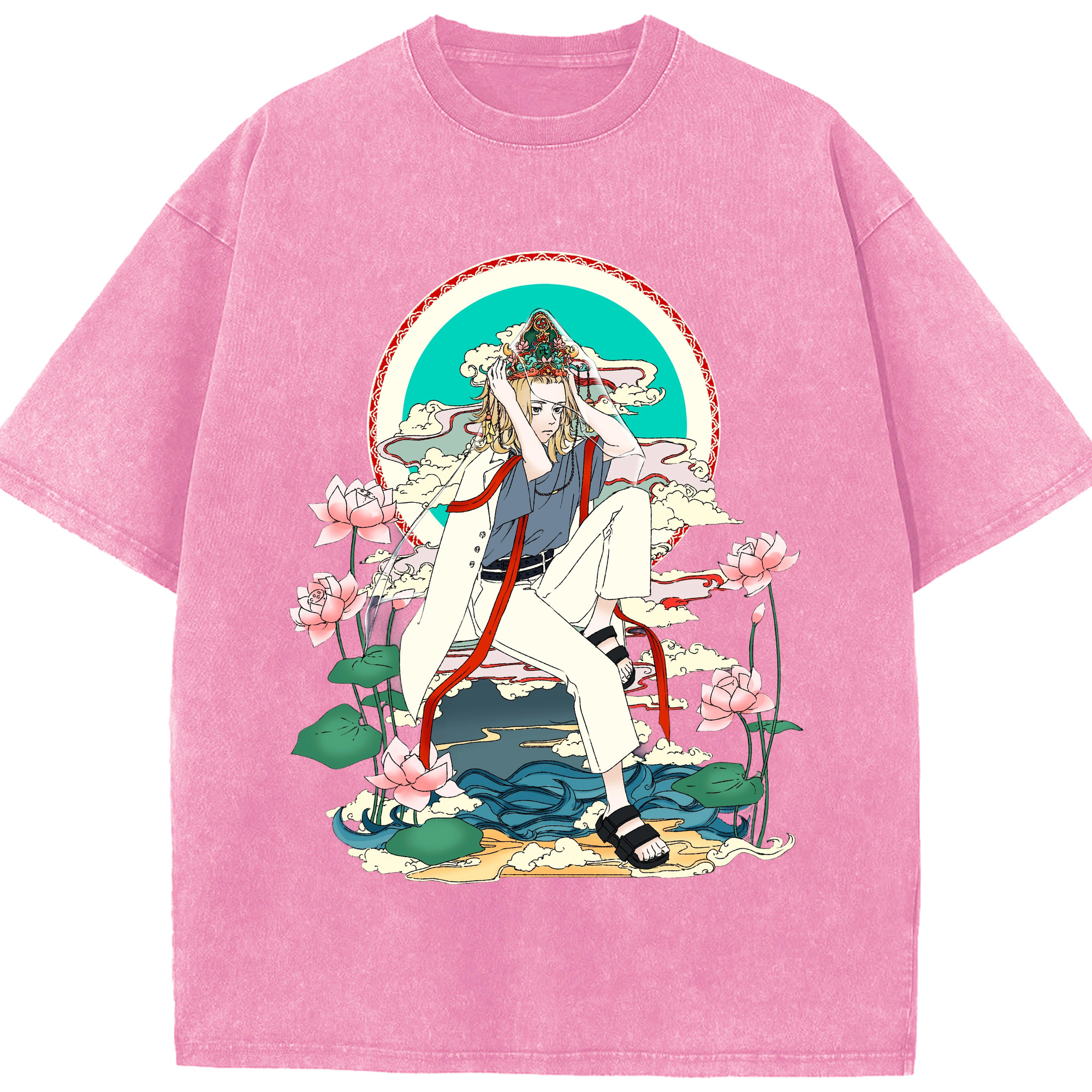 （画像用） 東京リベンジャーズ Tokyo Revengers 綿100% ヴィンテージ風 半袖Tシャツ（フロントプリント）